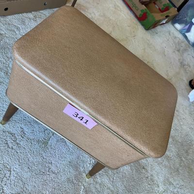 Padded stool Sewing Cabinet