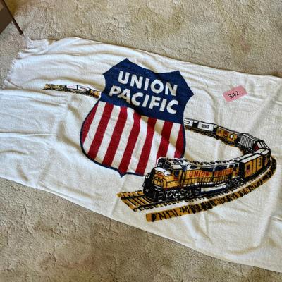 Union Pacific RR Large Beach Towel