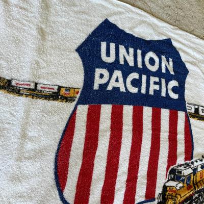 Union Pacific RR Large Beach Towel