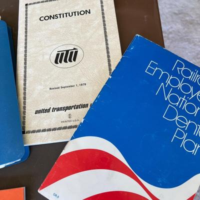 Union Pacific Vintage Employee paperwork