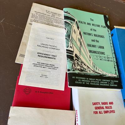 Union Pacific Vintage Employee paperwork