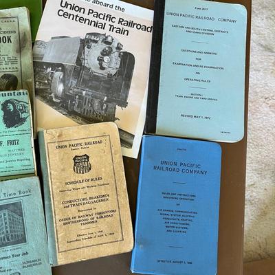 Vintage Union Pacific Books & Booklets