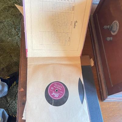 Records and record player