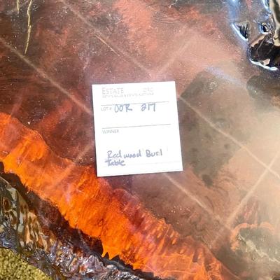 Natural edge, coffee table