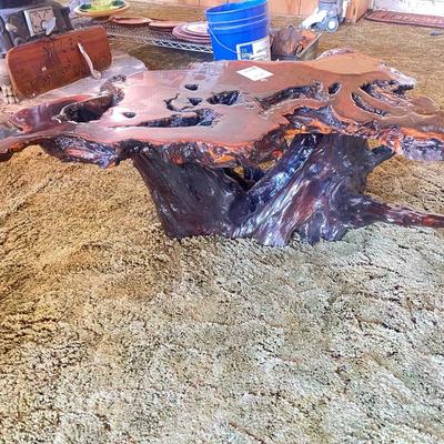 Natural edge, coffee table