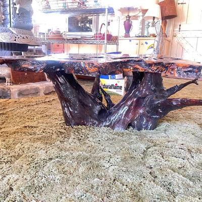 Natural edge, coffee table