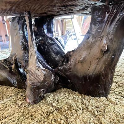 Natural edge, coffee table