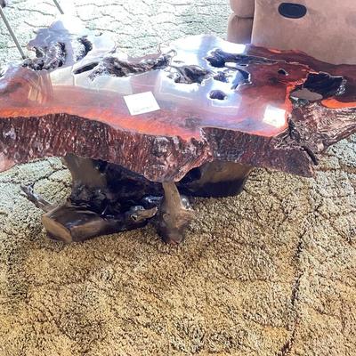 Natural edge, coffee table