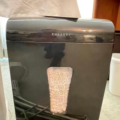 Office supplies and shredders