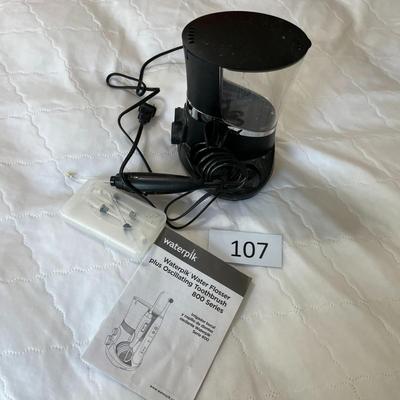 Black Waterpik Water Flosser