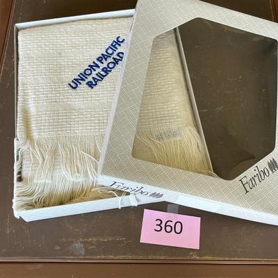 Union Pacific Faribo Blanket/ Throw