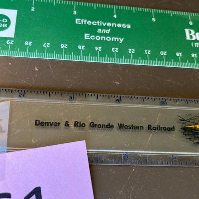 Vintage advertising Rulers Union Pacific