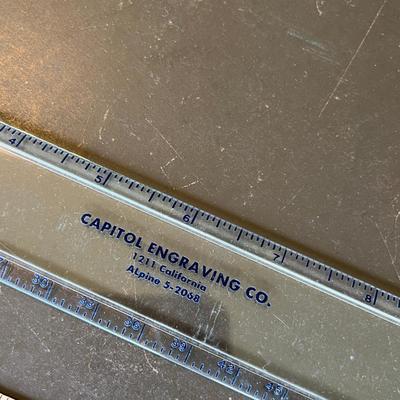 Vintage advertising Rulers Union Pacific
