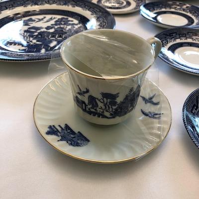 Blue Willow and Commemorative Greeley Centennial Collection