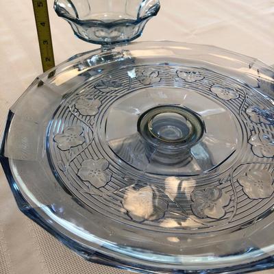 More Blue Fostoria Glass