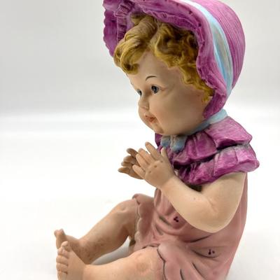Large Vintage Piano Baby Boy & Girl *Read Details