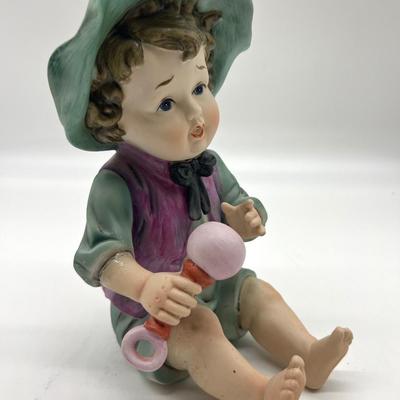 Large Vintage Piano Baby Boy & Girl *Read Details