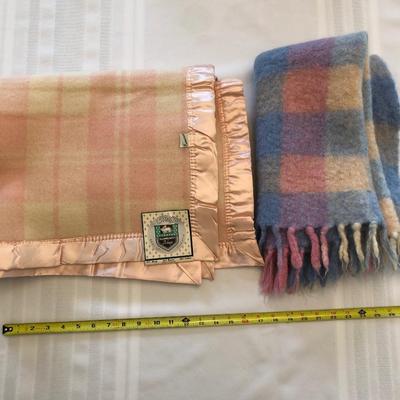Two Wool Throws