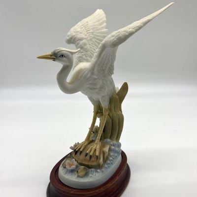 Vintage Andrea by Sadek White Heron Figurines