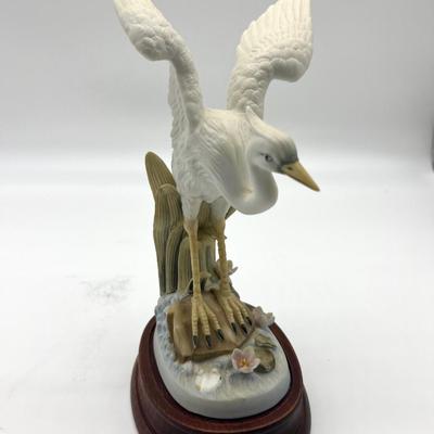 Vintage Andrea by Sadek White Heron Figurines