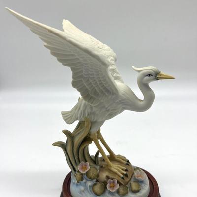 Vintage Andrea by Sadek White Heron Figurines