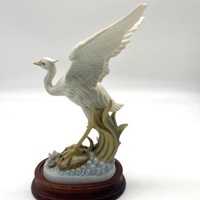 Vintage Andrea by Sadek White Heron Figurines