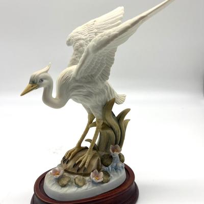Vintage Andrea by Sadek White Heron Figurines