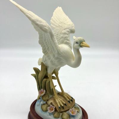 Vintage Andrea by Sadek White Heron Figurines