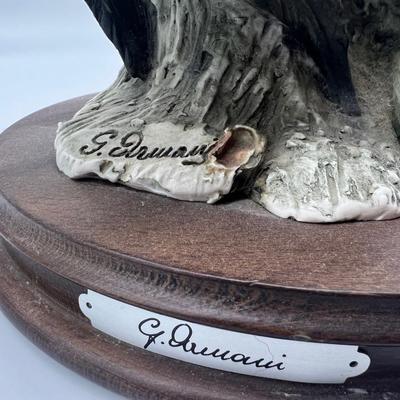 Giuseppe Armani Rooster Figurine Capodimonte Neapolitan Marking *Read Details*