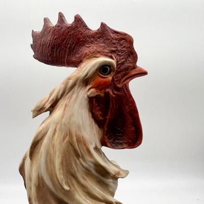 Giuseppe Armani Rooster Figurine Capodimonte Neapolitan Marking *Read Details*