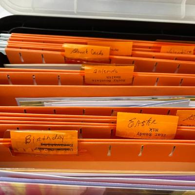 Hanging Files & Greeting Cards