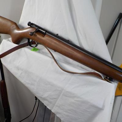 Savage 22 LR single shot rifle.est. $120 to $250.