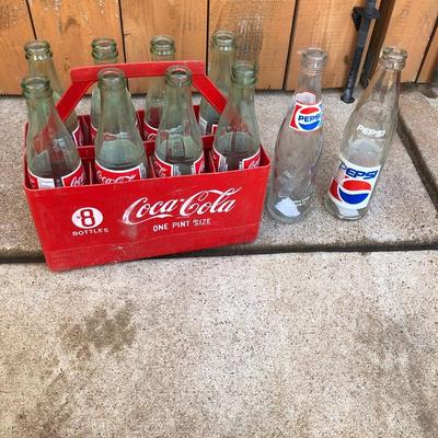 Vintage Pepsi and Coke Bottles and More