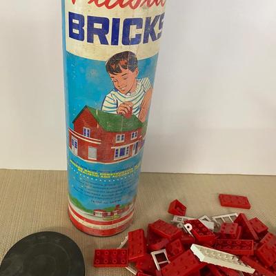 Vintage Halsam Plastic Bricks