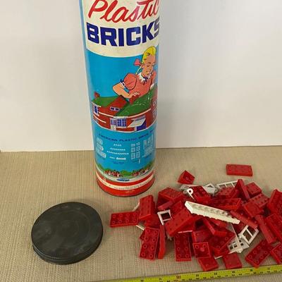 Vintage Halsam Plastic Bricks