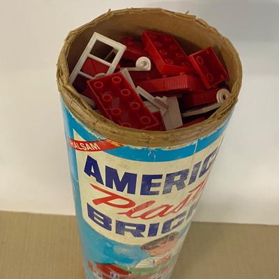 Vintage Halsam Plastic Bricks