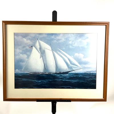 911 The Cascoby Framed Print by William Coulter