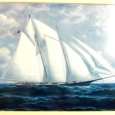911 The Cascoby Framed Print by William Coulter