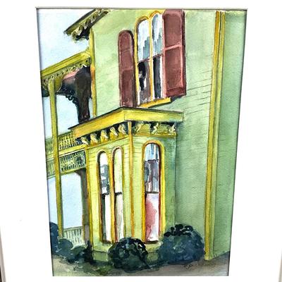 917 Original 'The Painted Ladies" Watercolor by Virginia Perram