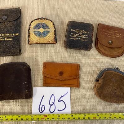 Vintage Coun Purses and Advertising