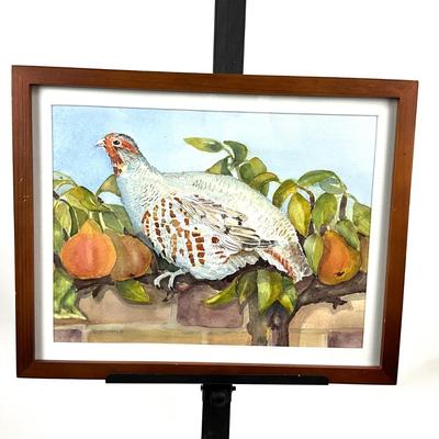 926 Original "Guinea" Watercolor by Virginia Perram