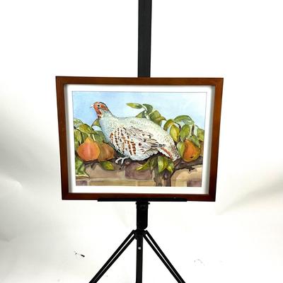 926 Original "Guinea" Watercolor by Virginia Perram