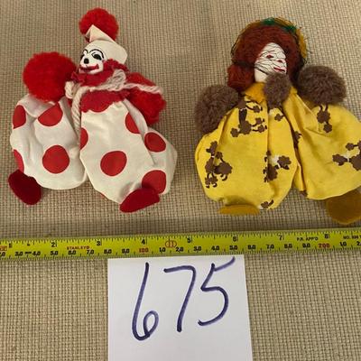 Vintage Clown Dolls
