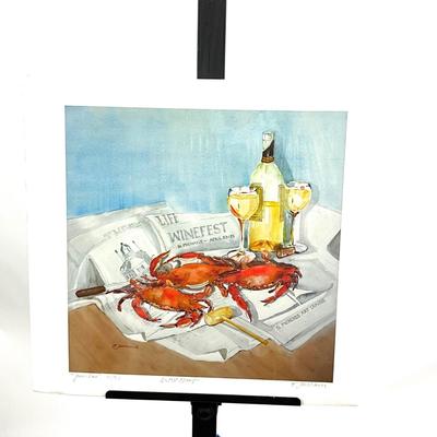 929 Original "Jumbos" Signed and Numbered Artists Proof by Virginia Perram
