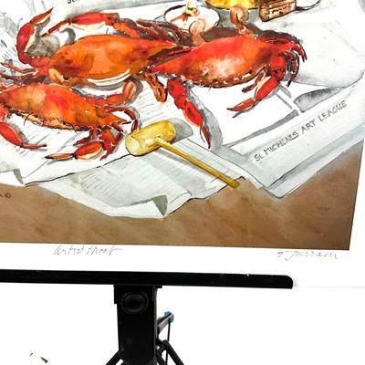 929 Original "Jumbos" Signed and Numbered Artists Proof by Virginia Perram