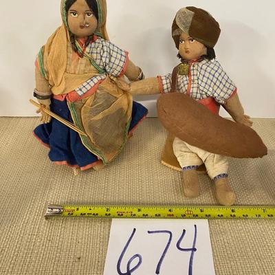 Vintage Indian Dolls