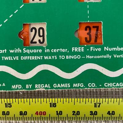 Vintage Bingo Game