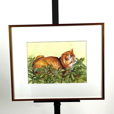 934 Original "Ground Cover" Watercolor by Virginia Perram