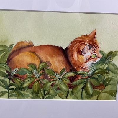 934 Original "Ground Cover" Watercolor by Virginia Perram