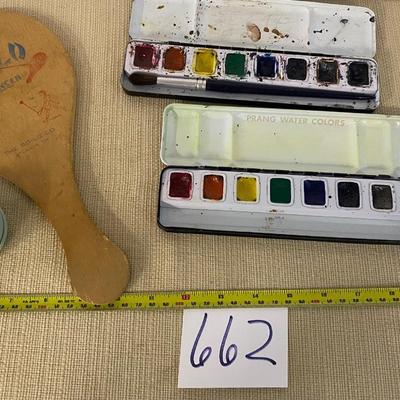 Vintage Paints and Toys